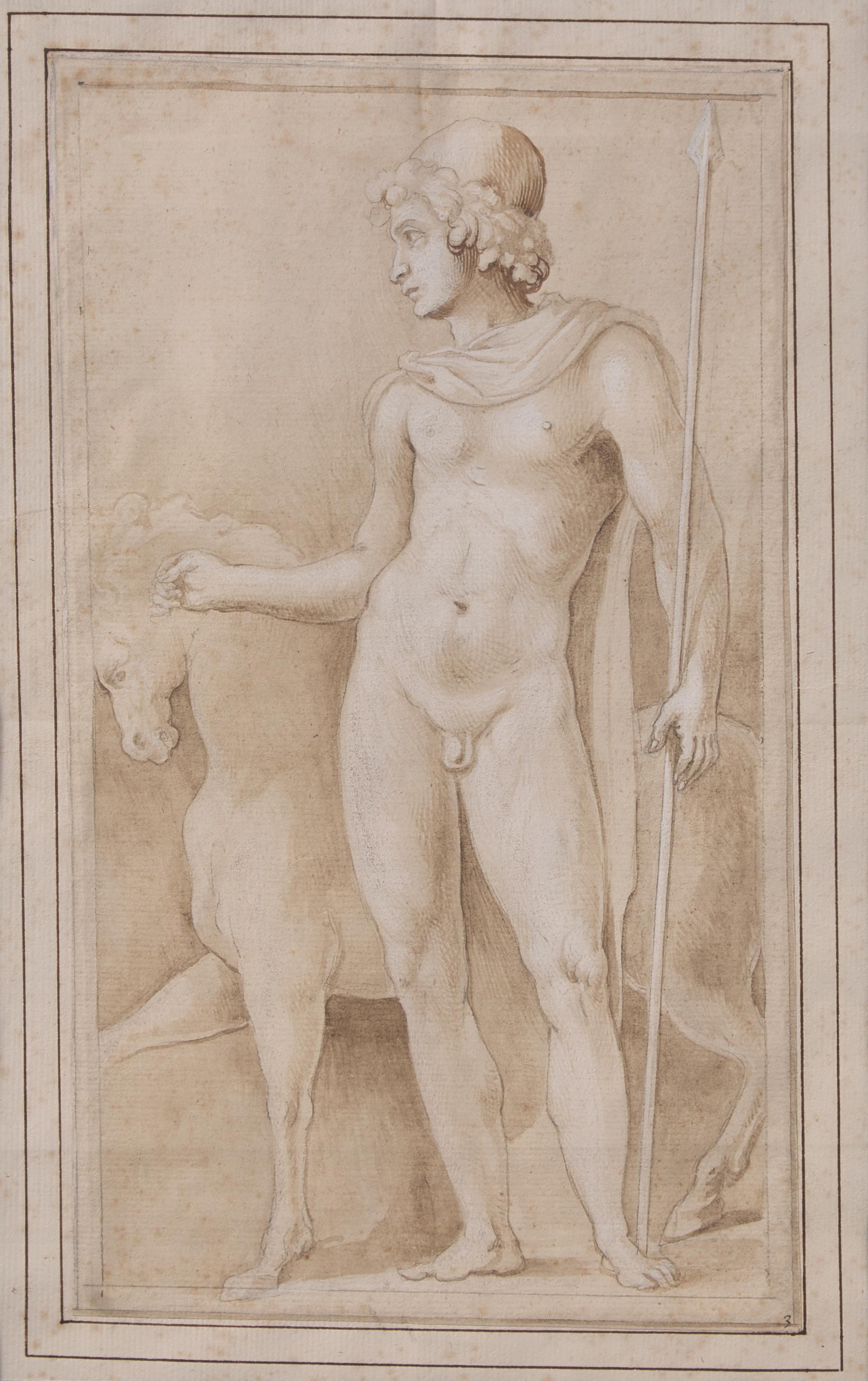 A Study of a Roman Marble Relief of a Dioscouros with a Horse from the Spada Palace
