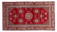 A Khotan Wool Rug, 7 feet 5 inches x 4 feet 4 inches.