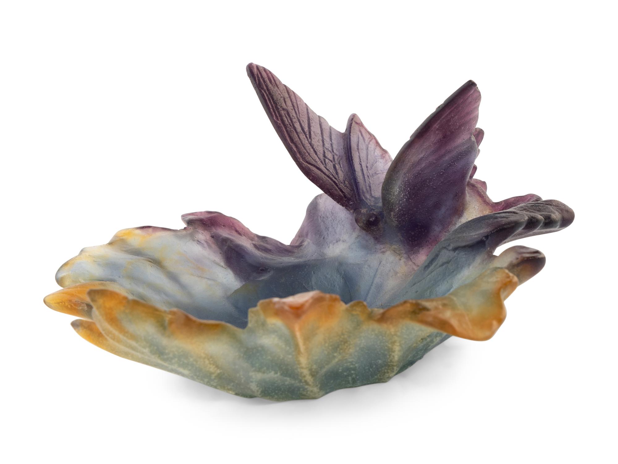 A Daum Pâte-de-Verre Vide Poche