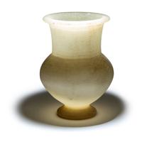 An Egyptian Alabaster Cosmetic Jar