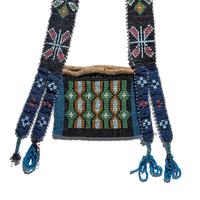Kickapoo and Meskwaki Loom Beaded Charm Bags