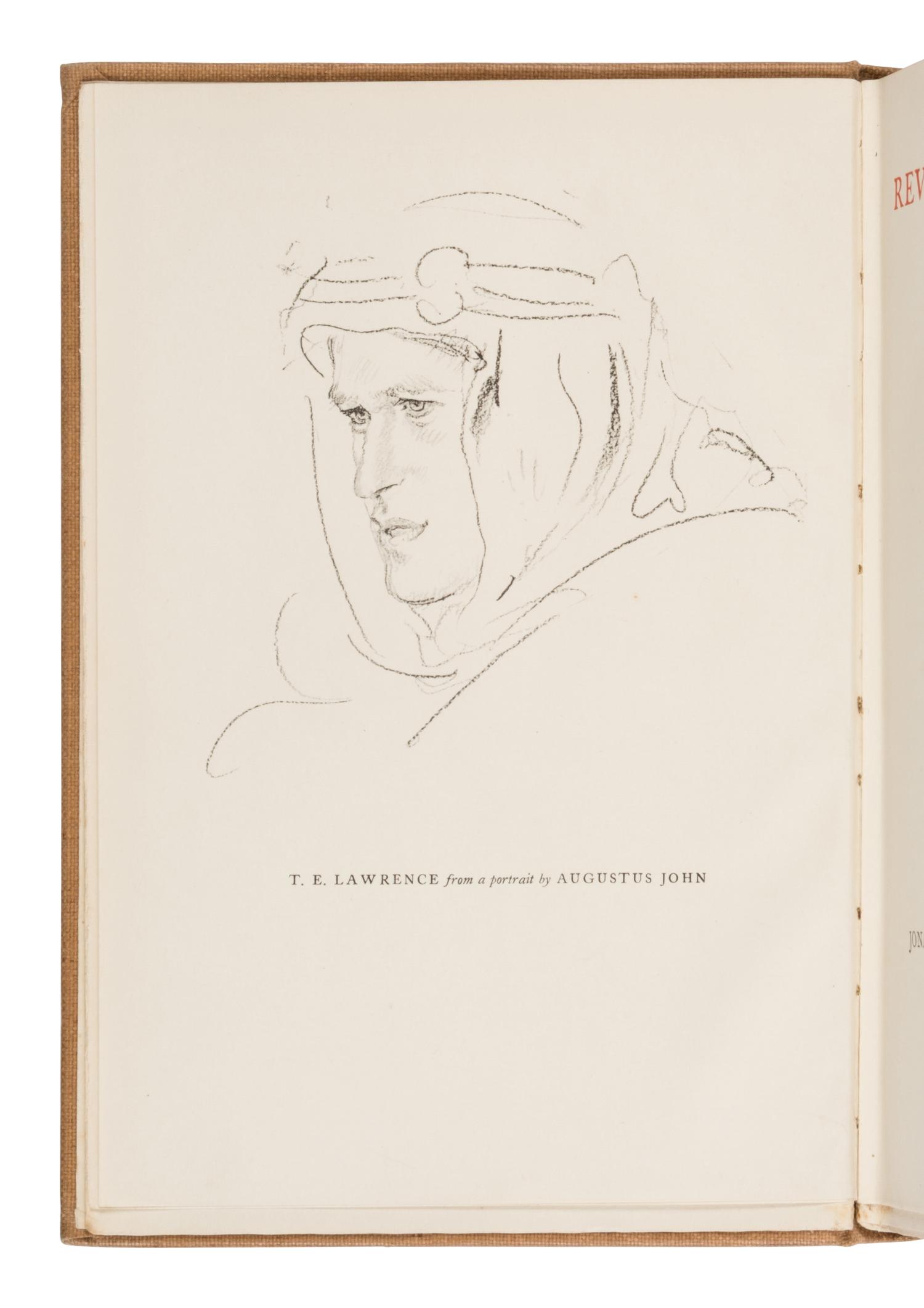 GROUPED WITH ITEM 242 [Literature] Lawrence, T.E. Revolt in the Desert