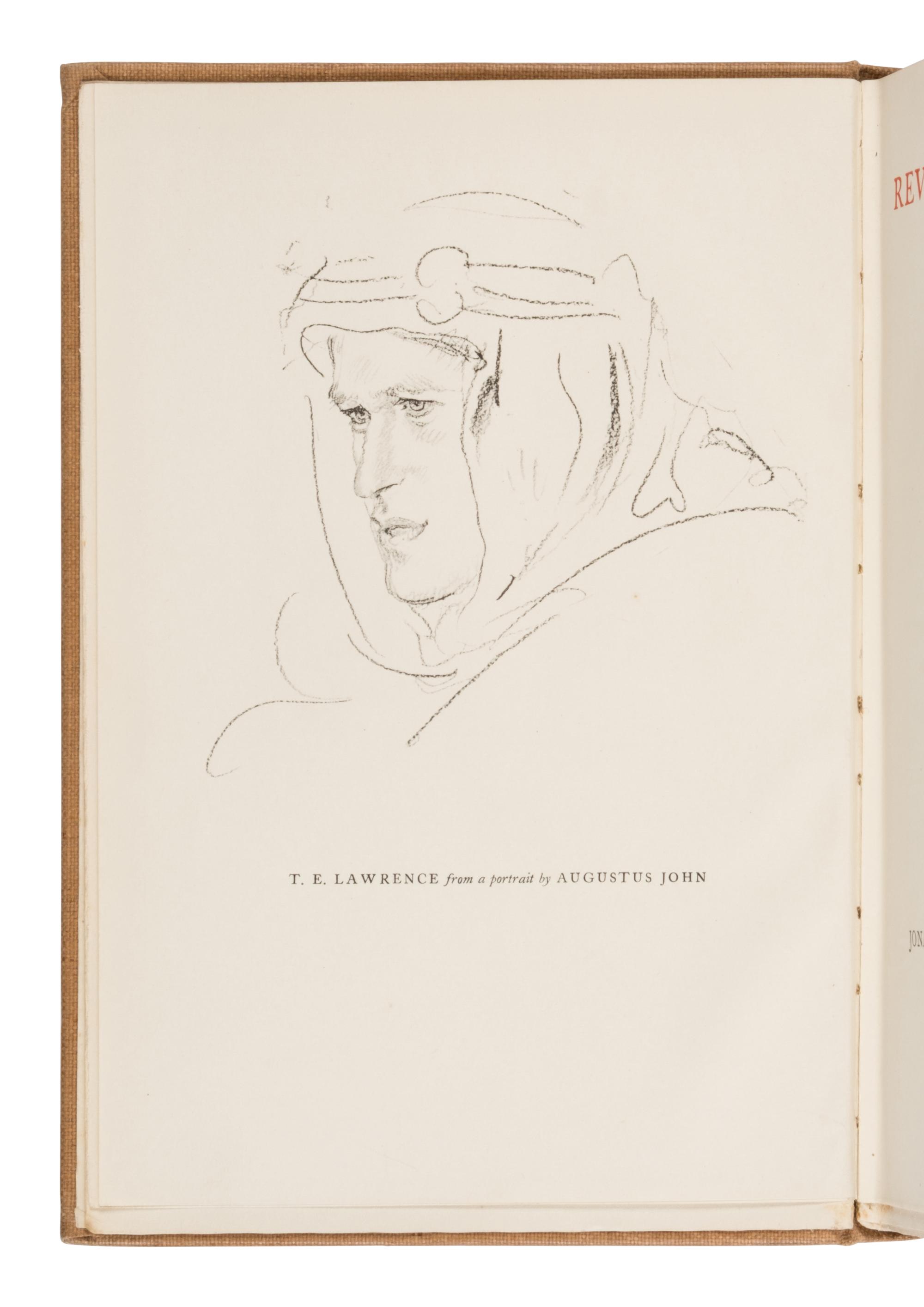 GROUPED WITH ITEM 242 [Literature] Lawrence, T.E. Revolt in the Desert