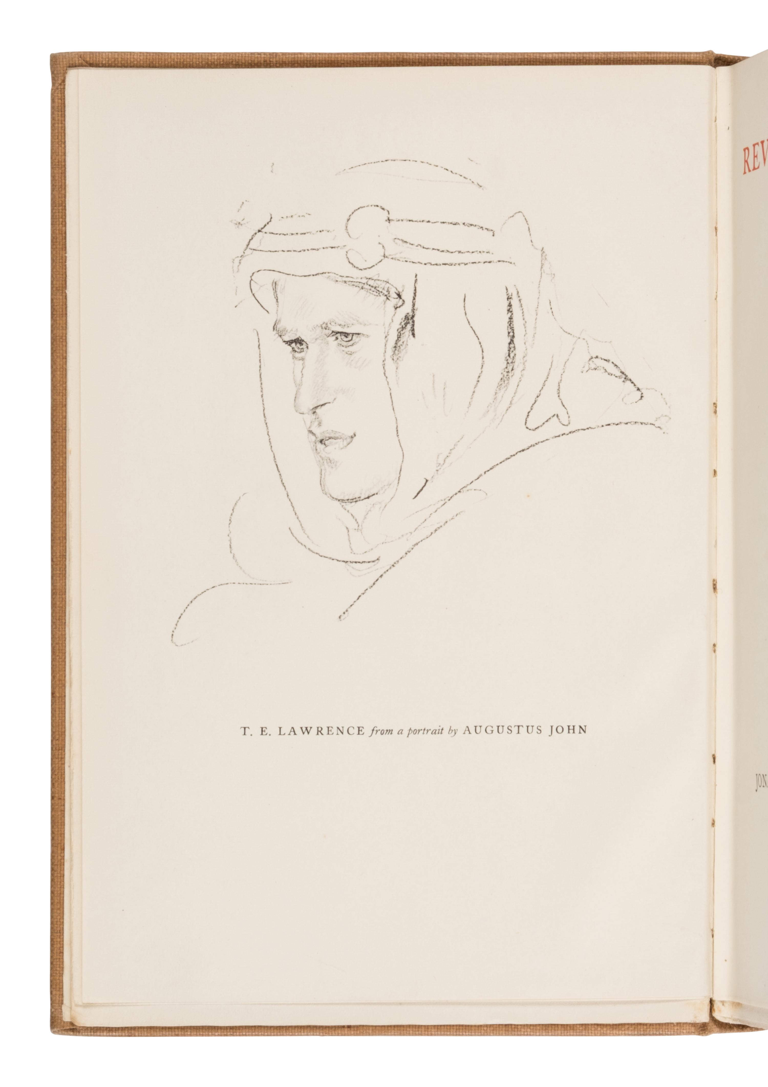 GROUPED WITH ITEM 242 [Literature] Lawrence, T.E. Revolt in the Desert