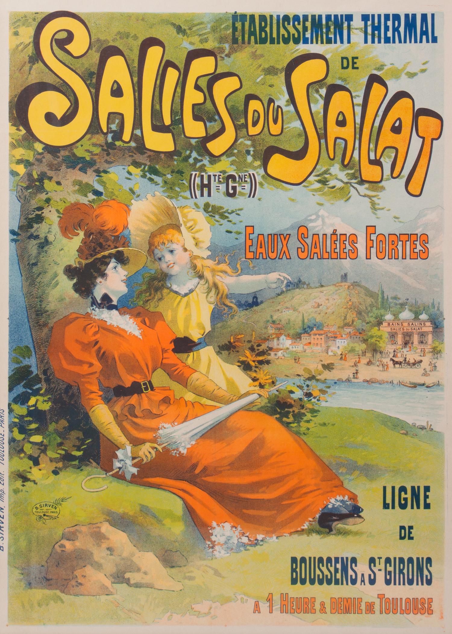 Artist Unknown, (French, 19th century), Salies due Salat