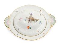 A Pair of Meissen Porcelain Covered Entree Dishes