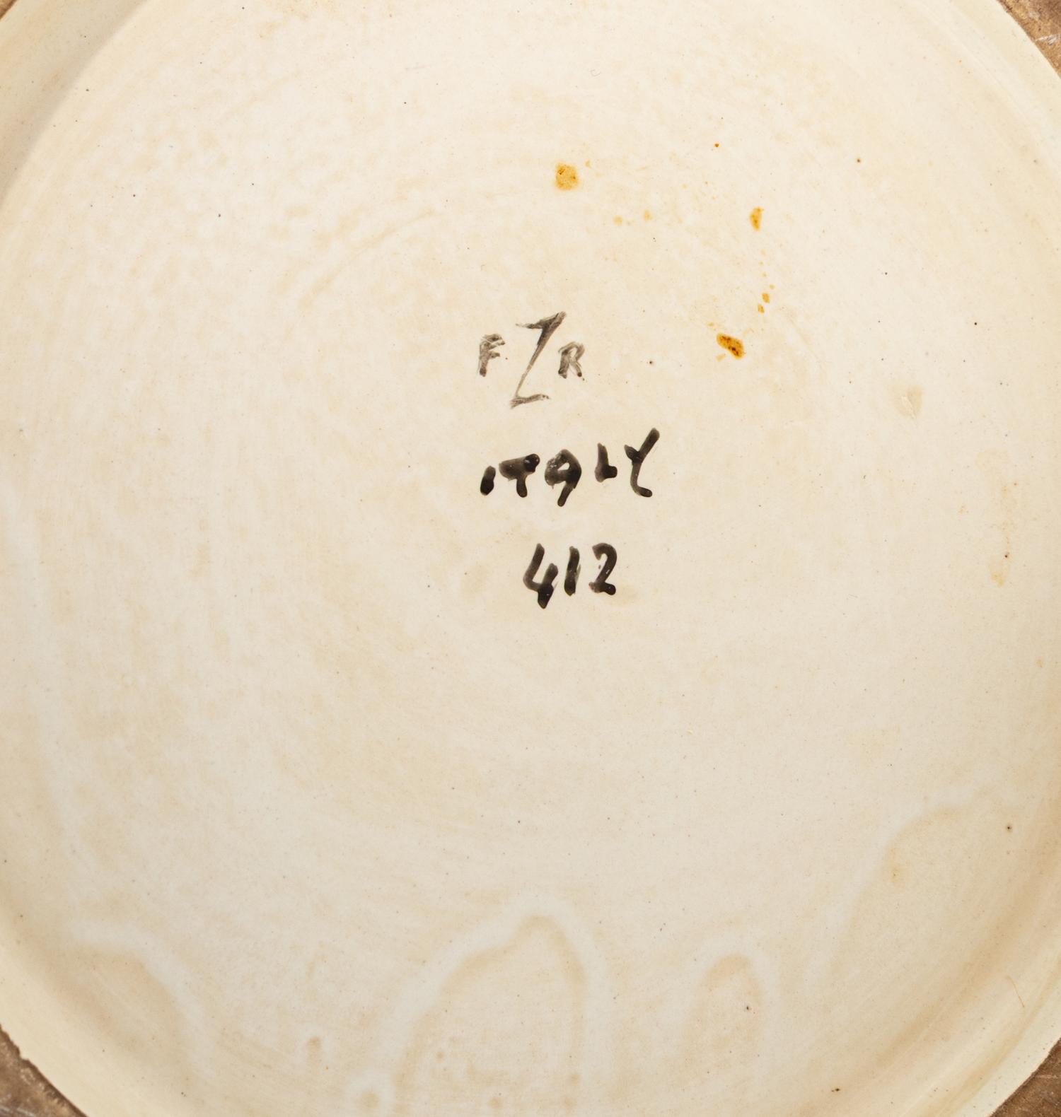 A Pair of Italian Earthenware Jardinieres