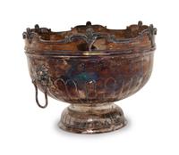 An English Silver-Plate Monteith Bowl