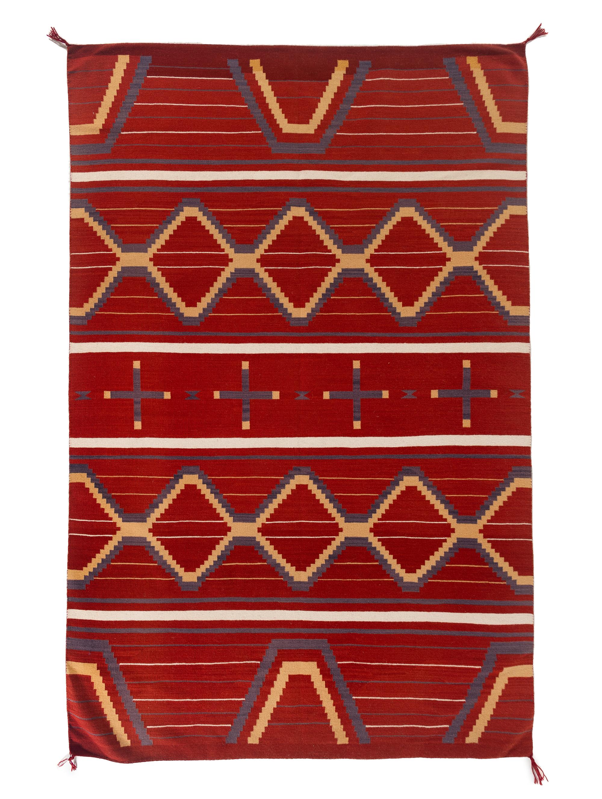 Navajo Late Classic Serape Revival