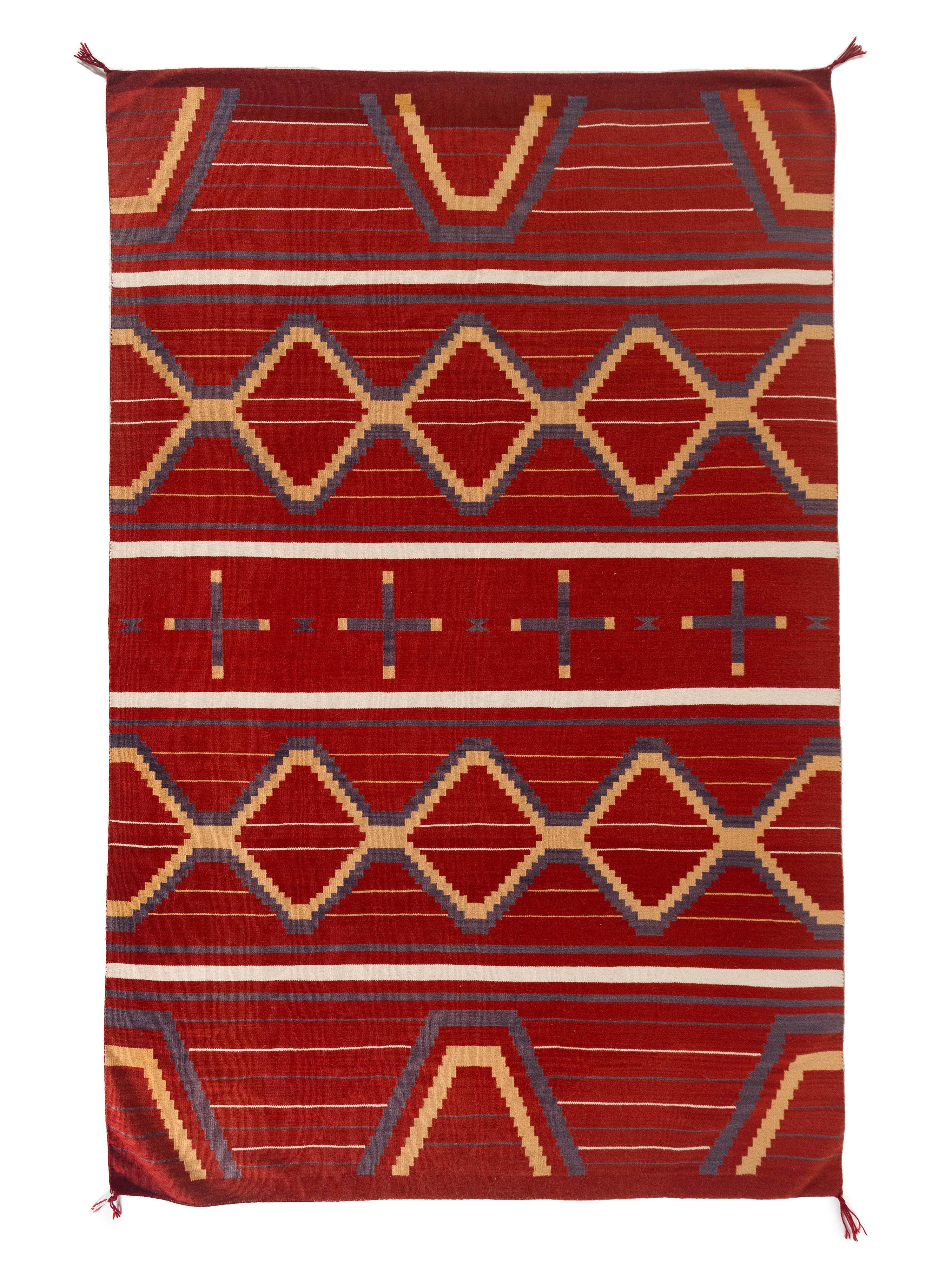 Navajo Late Classic Serape Revival