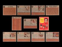 A Group of 11 1962 Topps Baseball Cards Featuring Multiple Hall of Famers and Notables (Including Willie Mays and Hank Aaron),