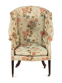 An English Wingback Armchair