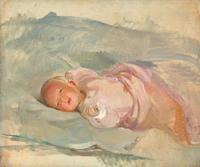 Alice Kent Stoddard (American, 1885–1976) - Infant in Pink