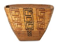 Salish Imbricated Storage Basket