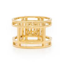 Diamond and Yellow Gold Ring