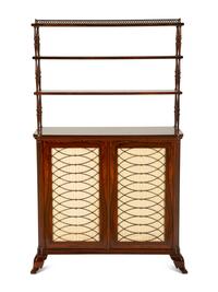A Regency Rosewood Bookcase