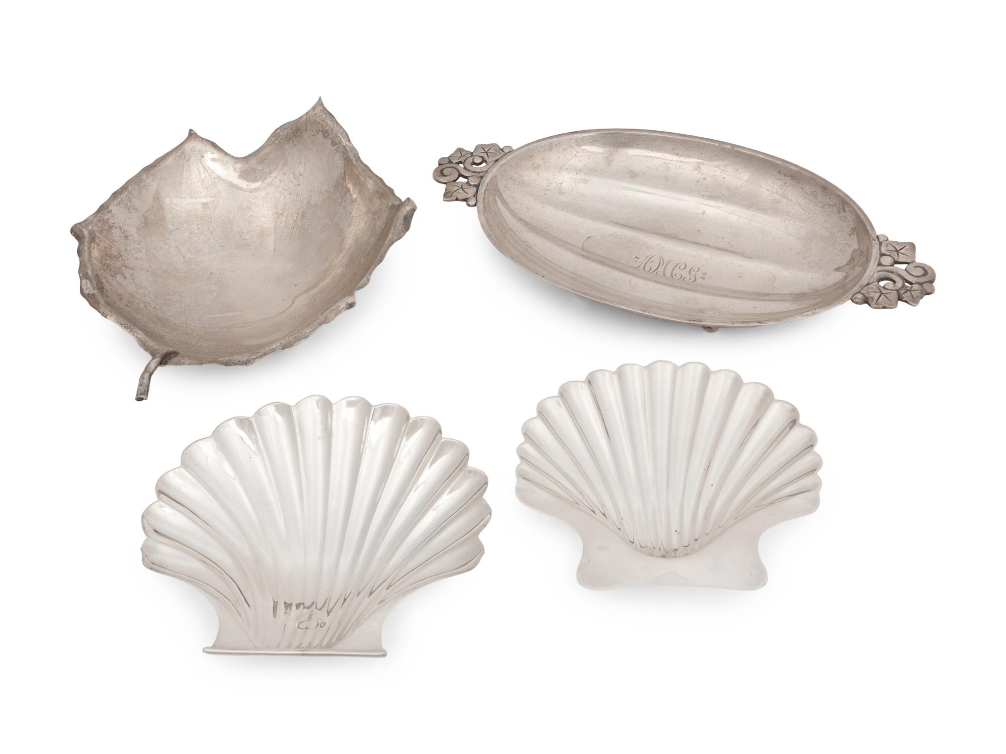 A Group of Silver Dishes