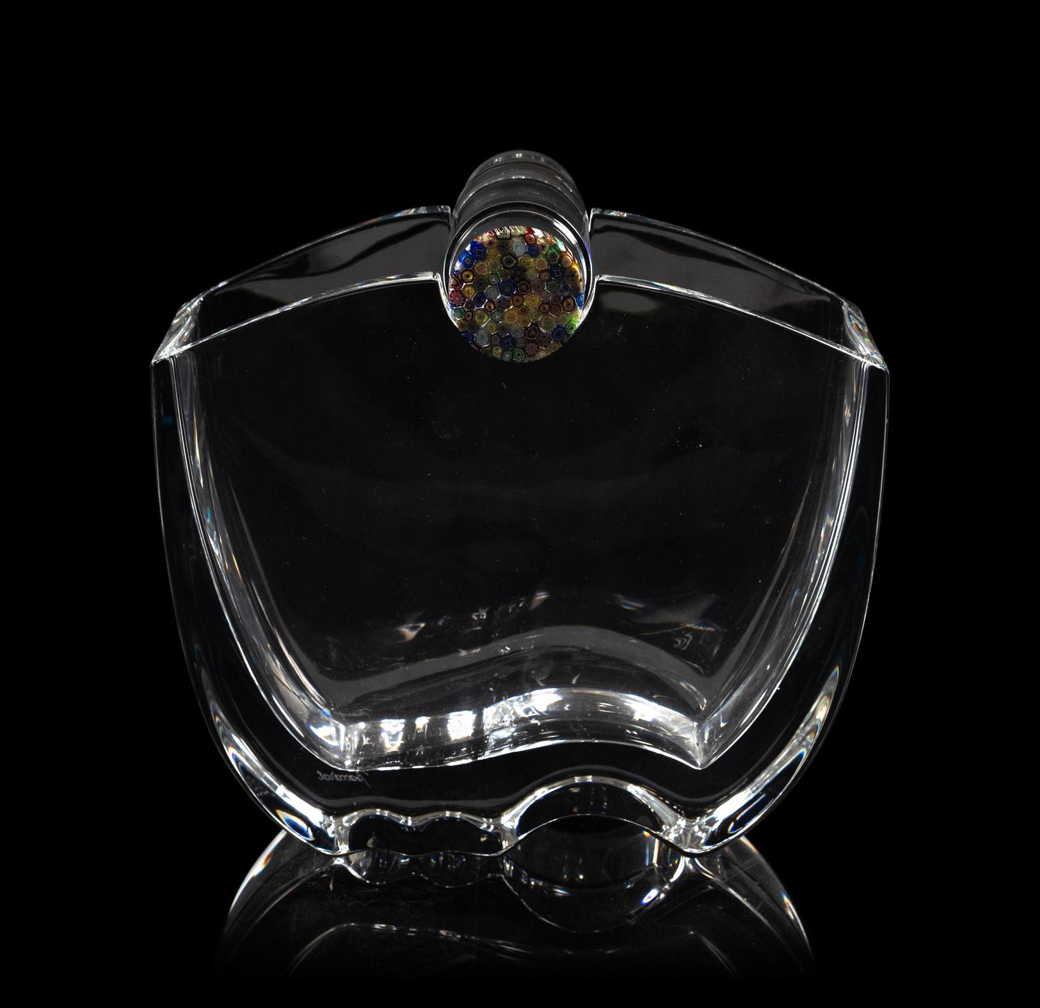 A Baccarat Oceanie Vase with Stopper
