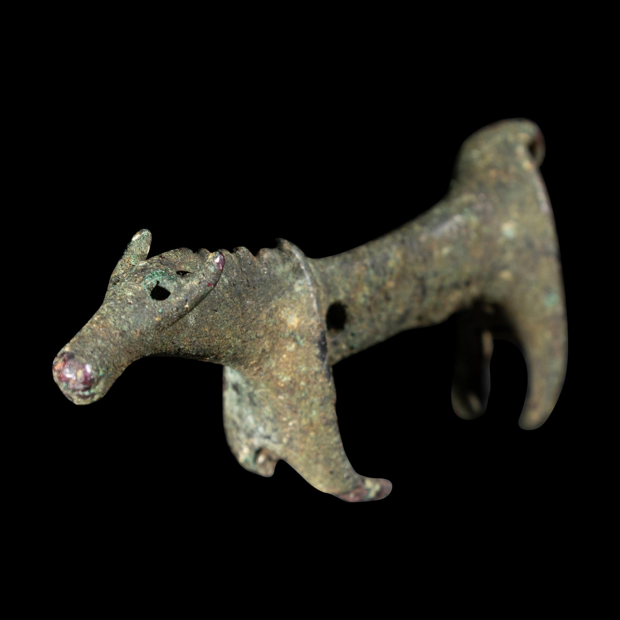 A Caucasus Bronze Animal Figurine