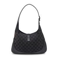 Gucci by Tom Ford, Black Monogram Jackie Hobo