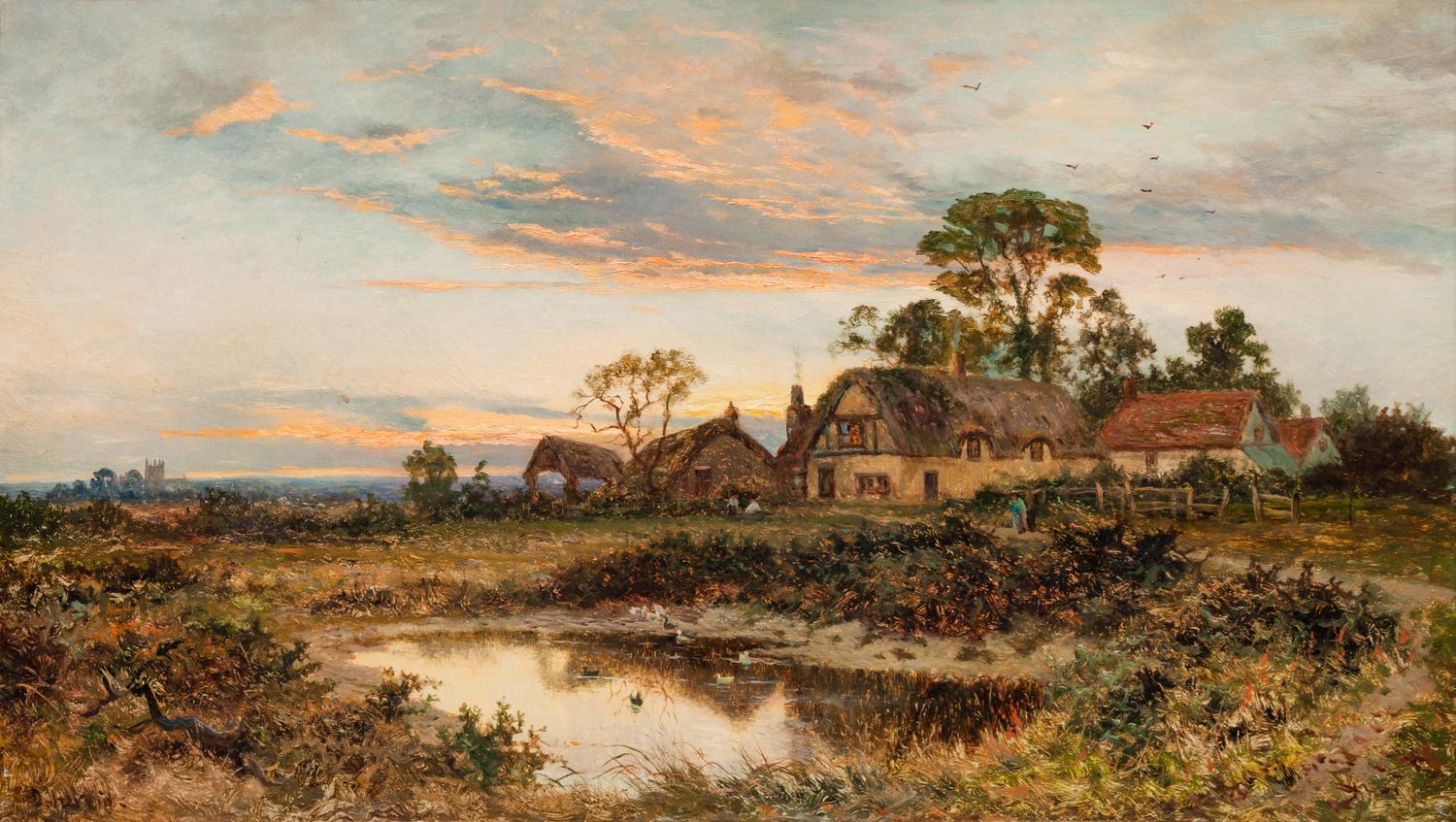 Silvery Morning , circa 1900