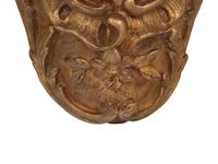 A Pair of Continental Giltwood Brackets