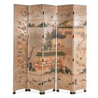 A Chinese Style Twelve-Panel Floor Screen
