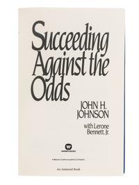 [WYATT, Addie (1924-2012), her copies]. JOHNSON, John H. (1918-2005). Succeeding Against the Odds. New York: Warner Books, 1989. Three copies, INSCRIBED AND SIGNED.