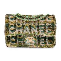 Chanel, Mini Classic Flap in Multicolor Flip Sequins