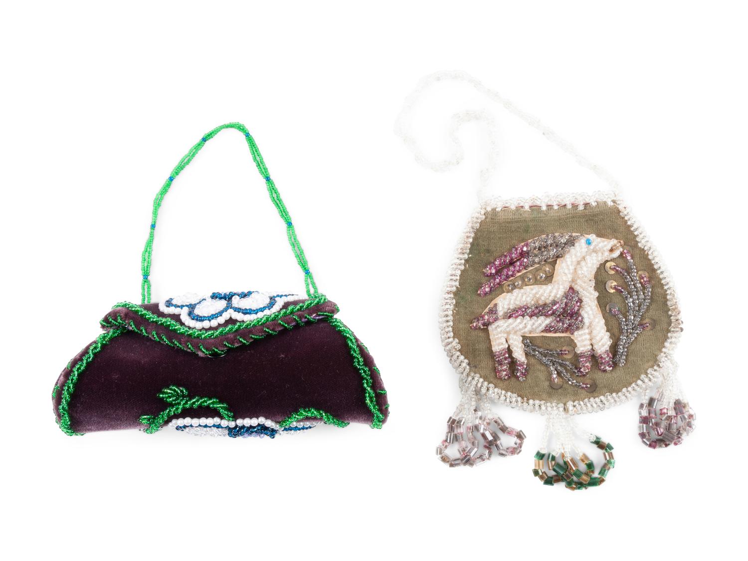 Haudenosaunee Beaded Whimseys, Boxes and Purses