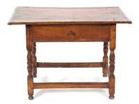 An American Maple and Pine Table Height 26 1/2 x width 37 x depth 27 inches. — LATE 18TH CENTURY