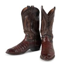 Tony Lama Brown Alligator Boots