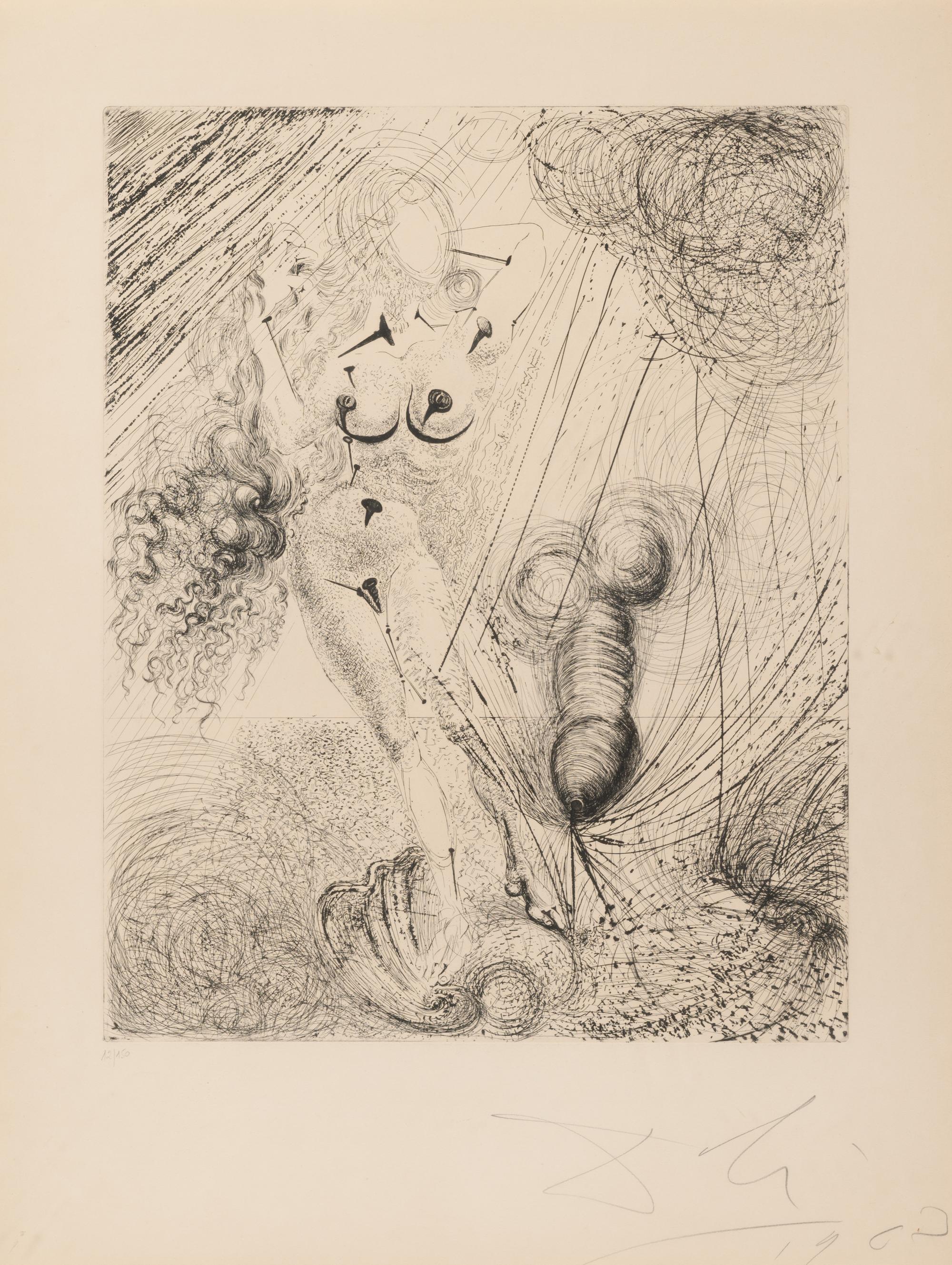 Venus (La naissance de Venus, Aphrodite) from The Mythology , 1960-1964