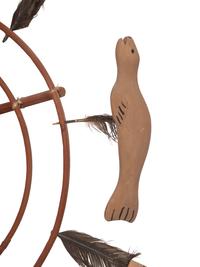 Nunivak Island Carved Wood Mask, Walrus