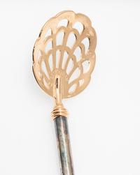 A Group of Petrossian Gold- and Silver-Plate Pierced Caviar Spoons