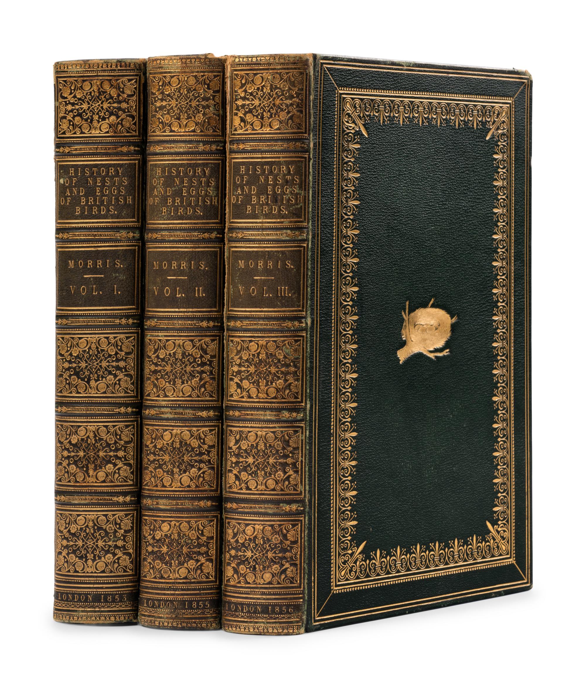 [NATURAL HISTORY]. MORRIS, Francis Orpen (1810-1893). A Natural History of The Nests and Eggs of British Birds . London: Groombridge and Sons, 1853-1856.