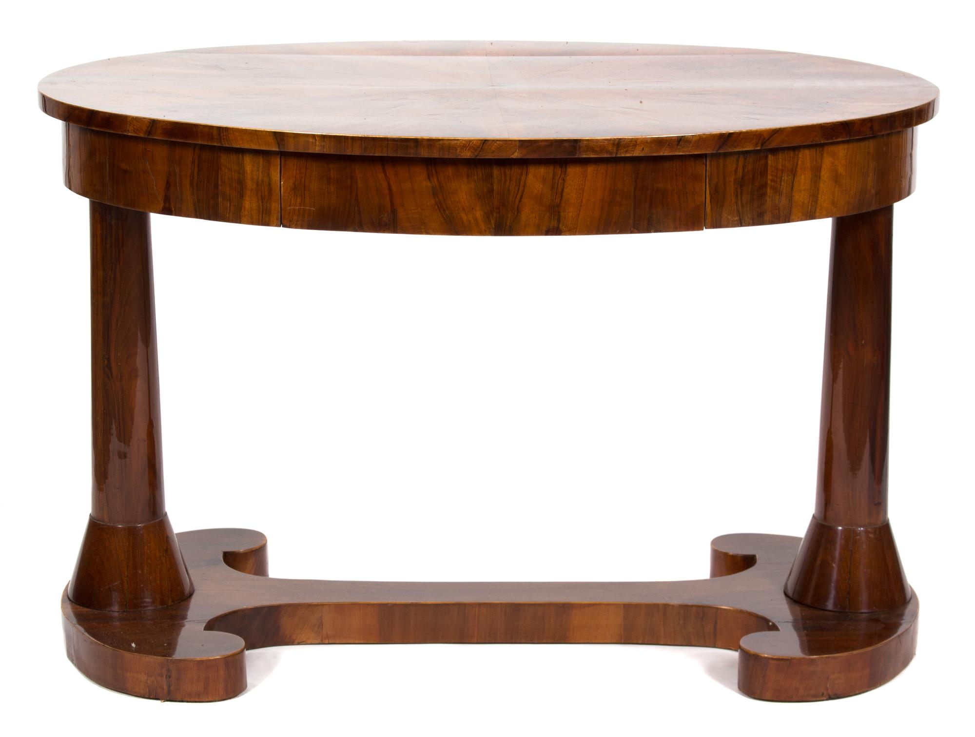 A Biedermeier Table in the Style of Josef Danhauser Height 30 x width 47 x depth 31 inches. — 19TH CENTURY