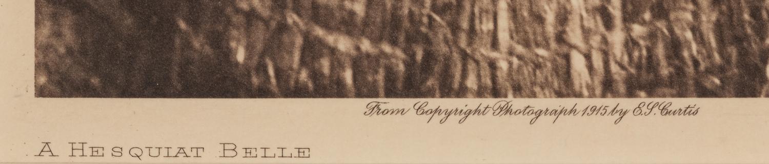 Edward S. Curtis (1868-1952) Selected Native American Studies, from "North American Indian", 1915-1927