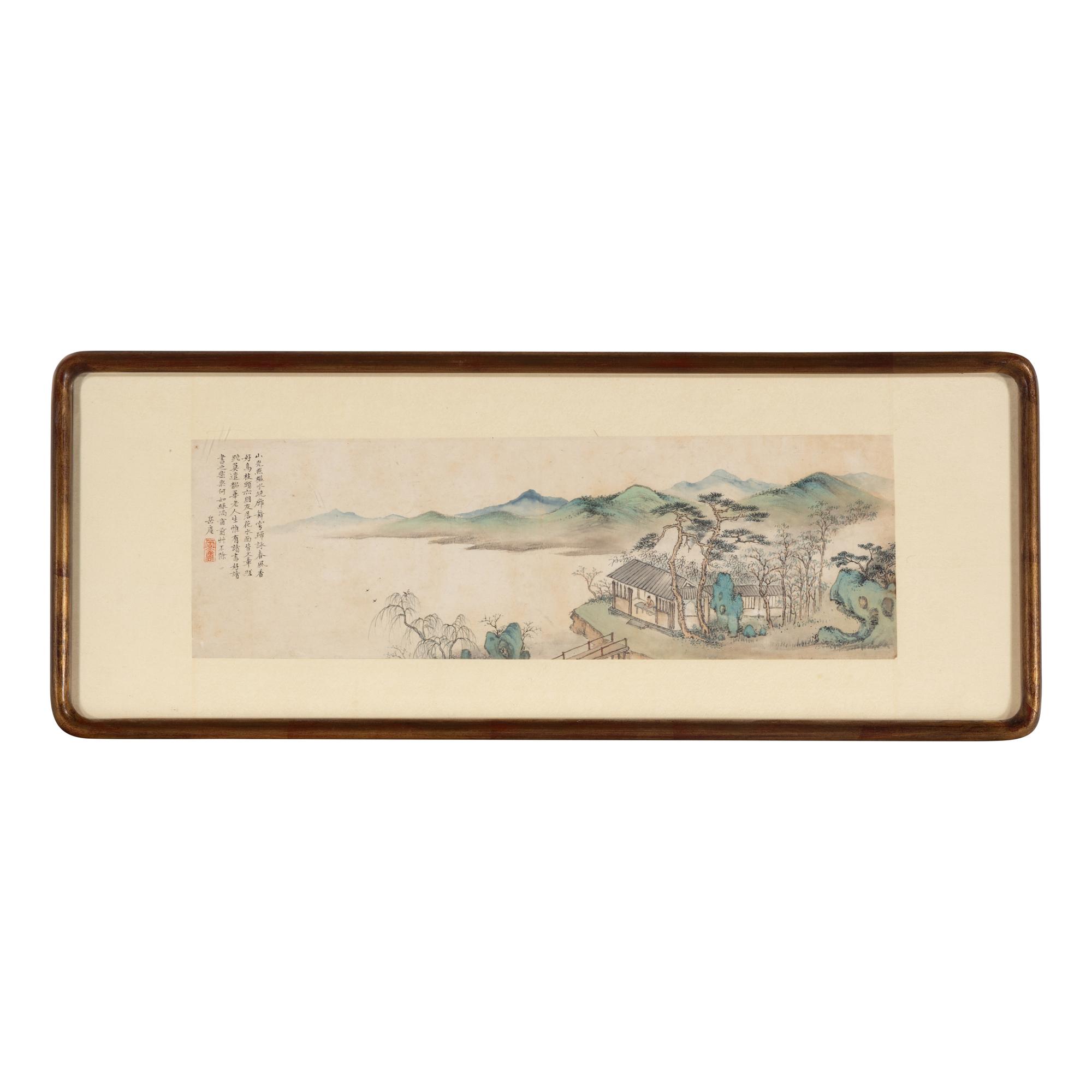 Anonymous (Chinese, Early 20th Century) — 佚名（近代）山水圖