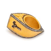 YELLOW GOLD AND DIAMOND RING