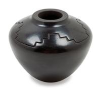 Miniature Blackware Pot