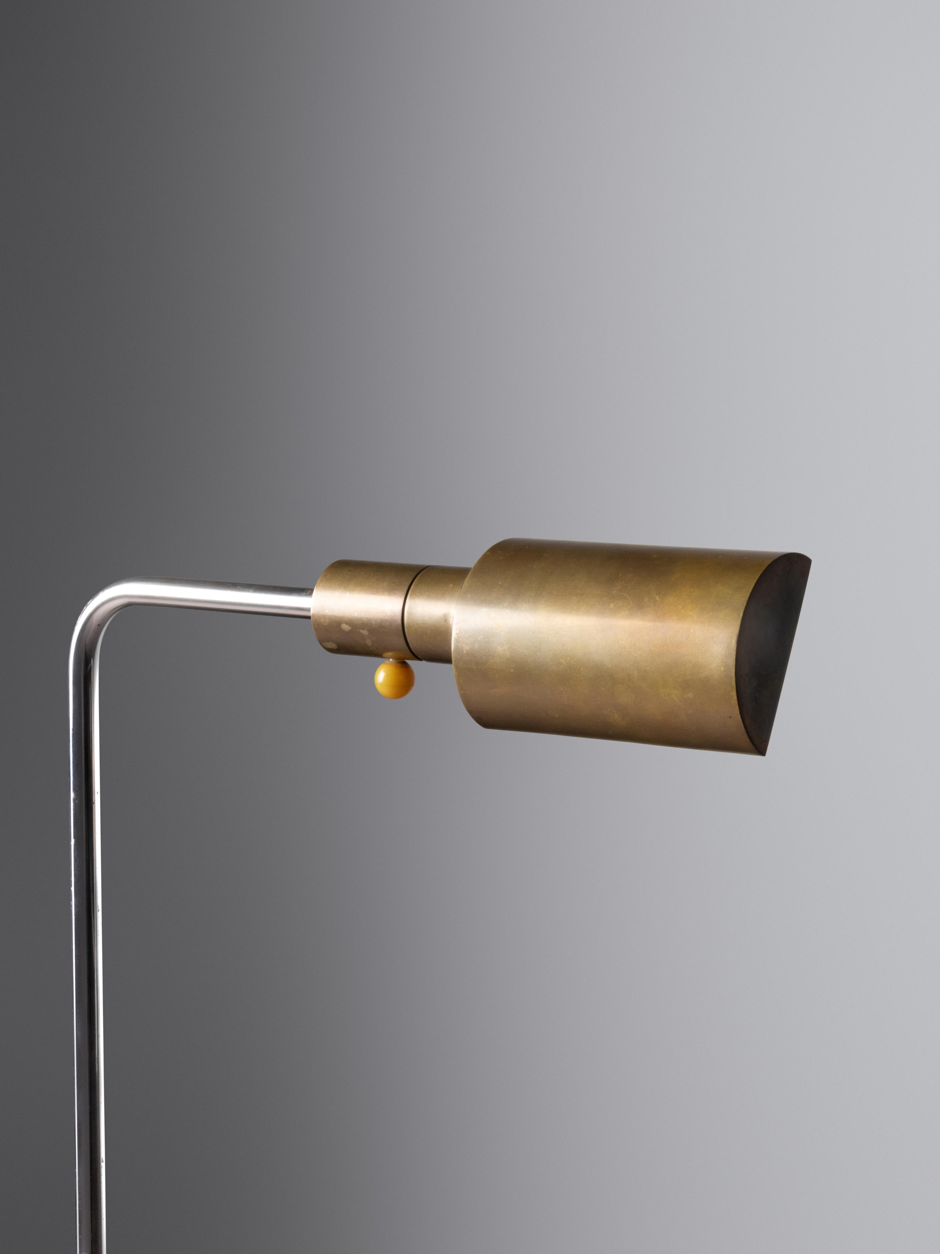 Floor Lamp, model 1U TR Cedric Hartman Studios, USA
