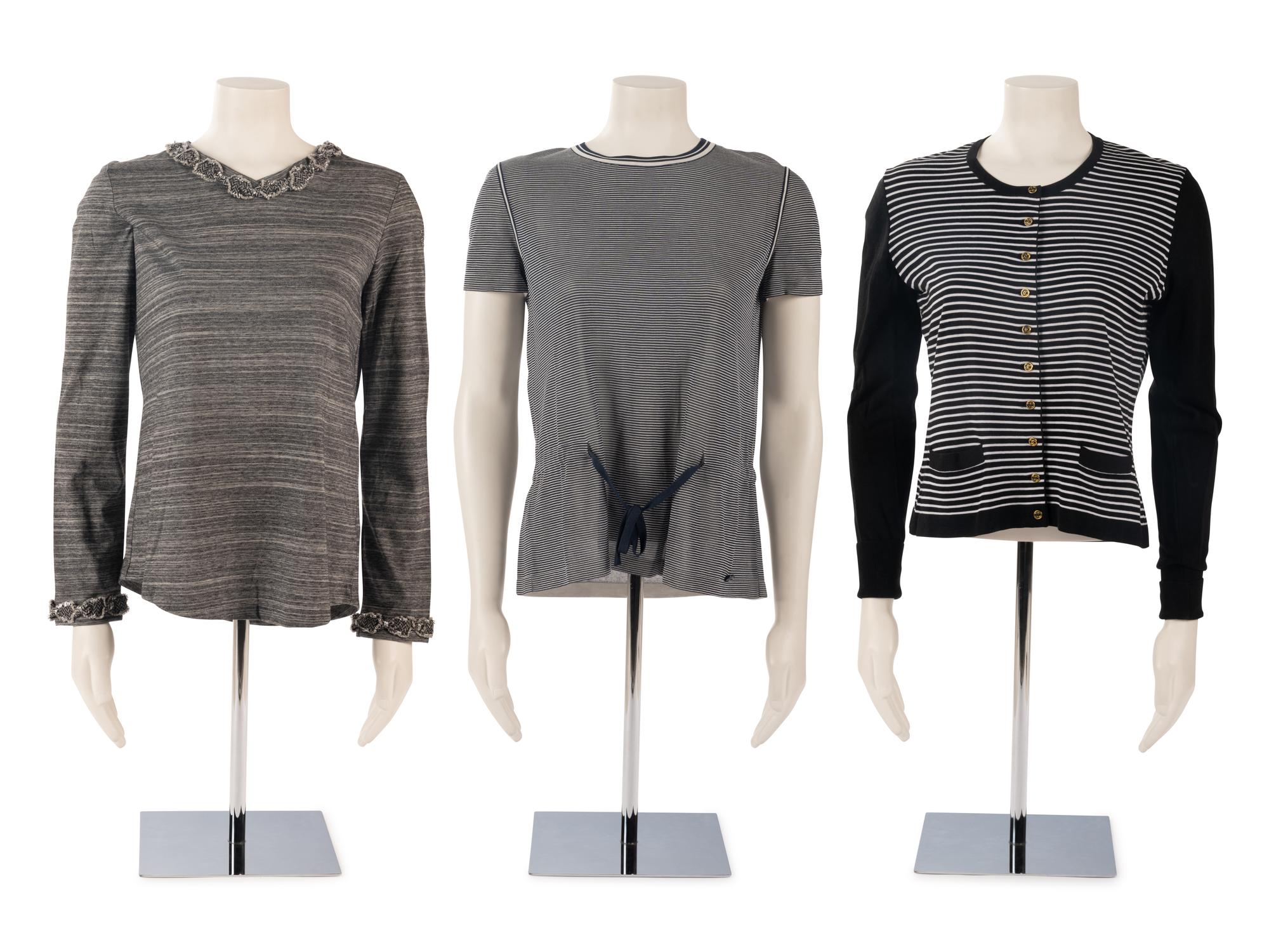 Three Chanel Knit Tops, Cruise 1995-Fall 2010