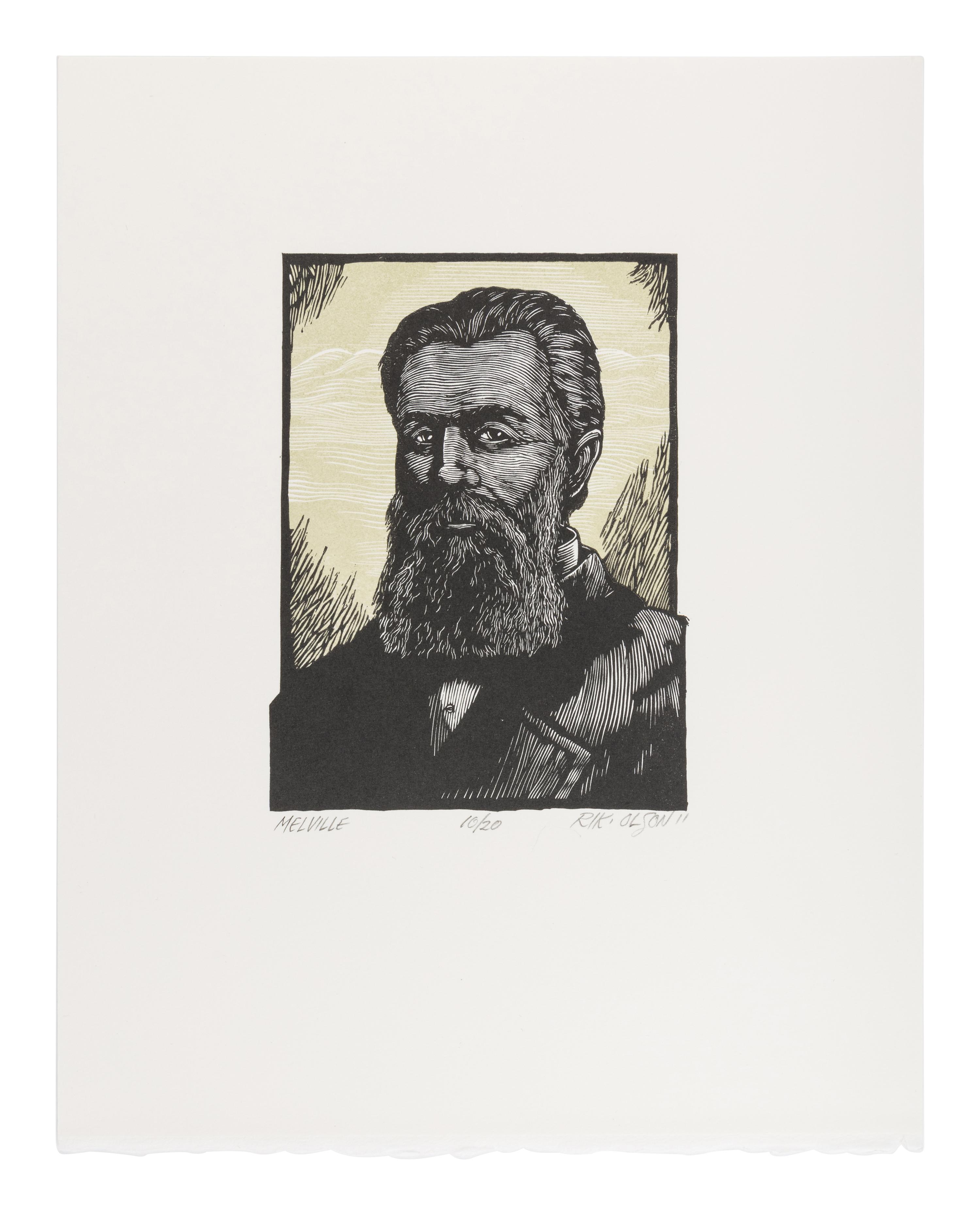 [NAWAKUM PRESS]. MELVILLE, Herbert (1819-1891). Norfolk Isle & the Chola Widow . Rik OLSON (b. 1944), illustrator. Santa Rosa, CA: Nawakum Press, 2011.