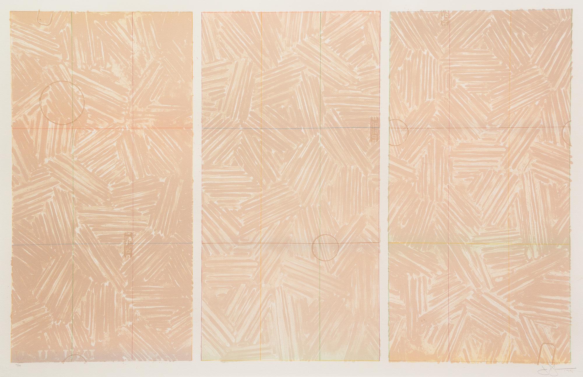 Jasper Johns, (American, b. 1930), Usuyuki, 1979