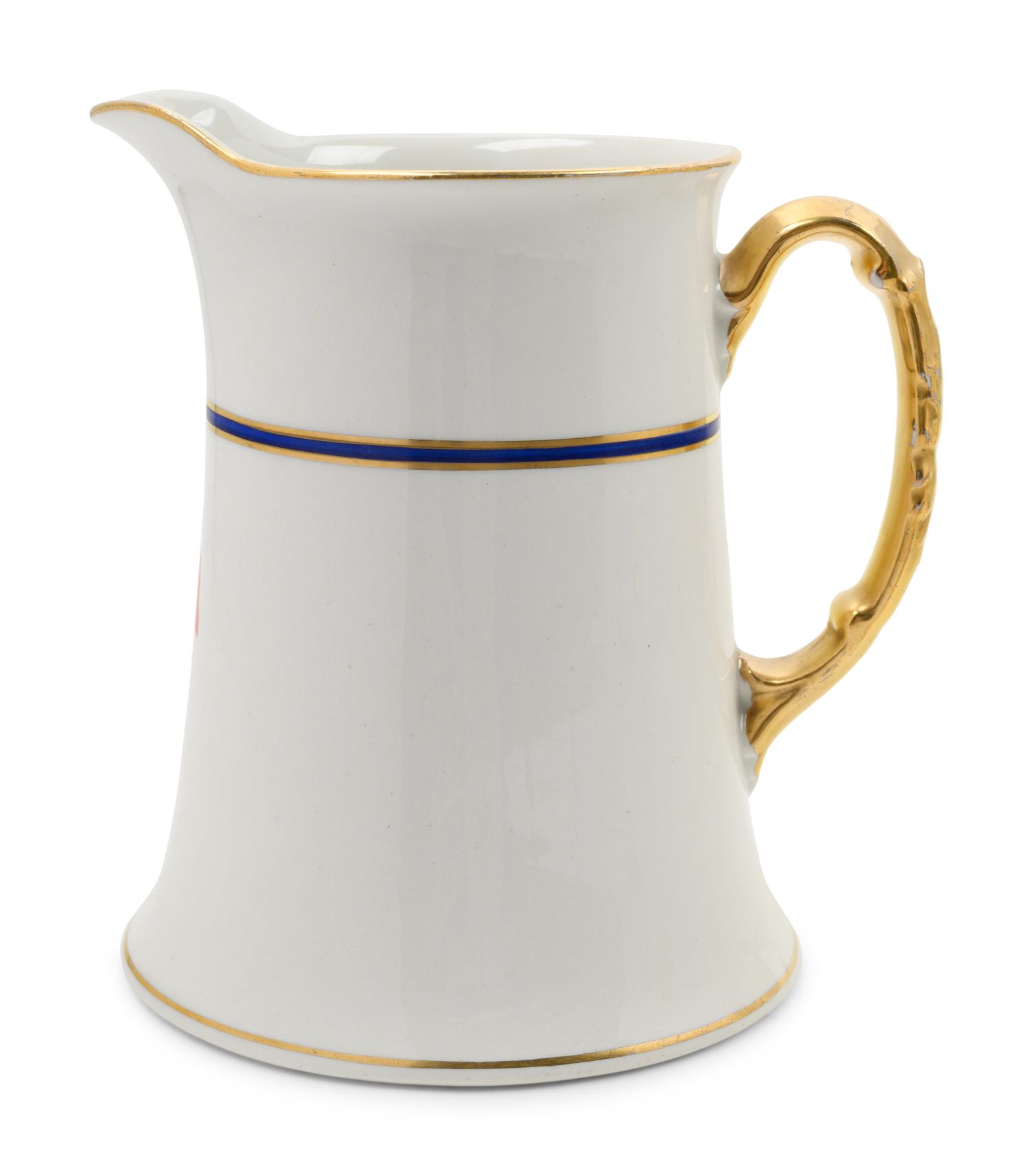 An English Porcelain Dinner Service