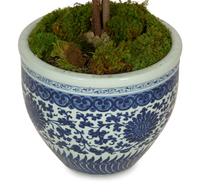 A Chinese Export Blue and White Porcelain Jardiniere