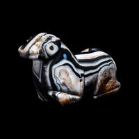 A Middle Elamite Banded Agate Feline