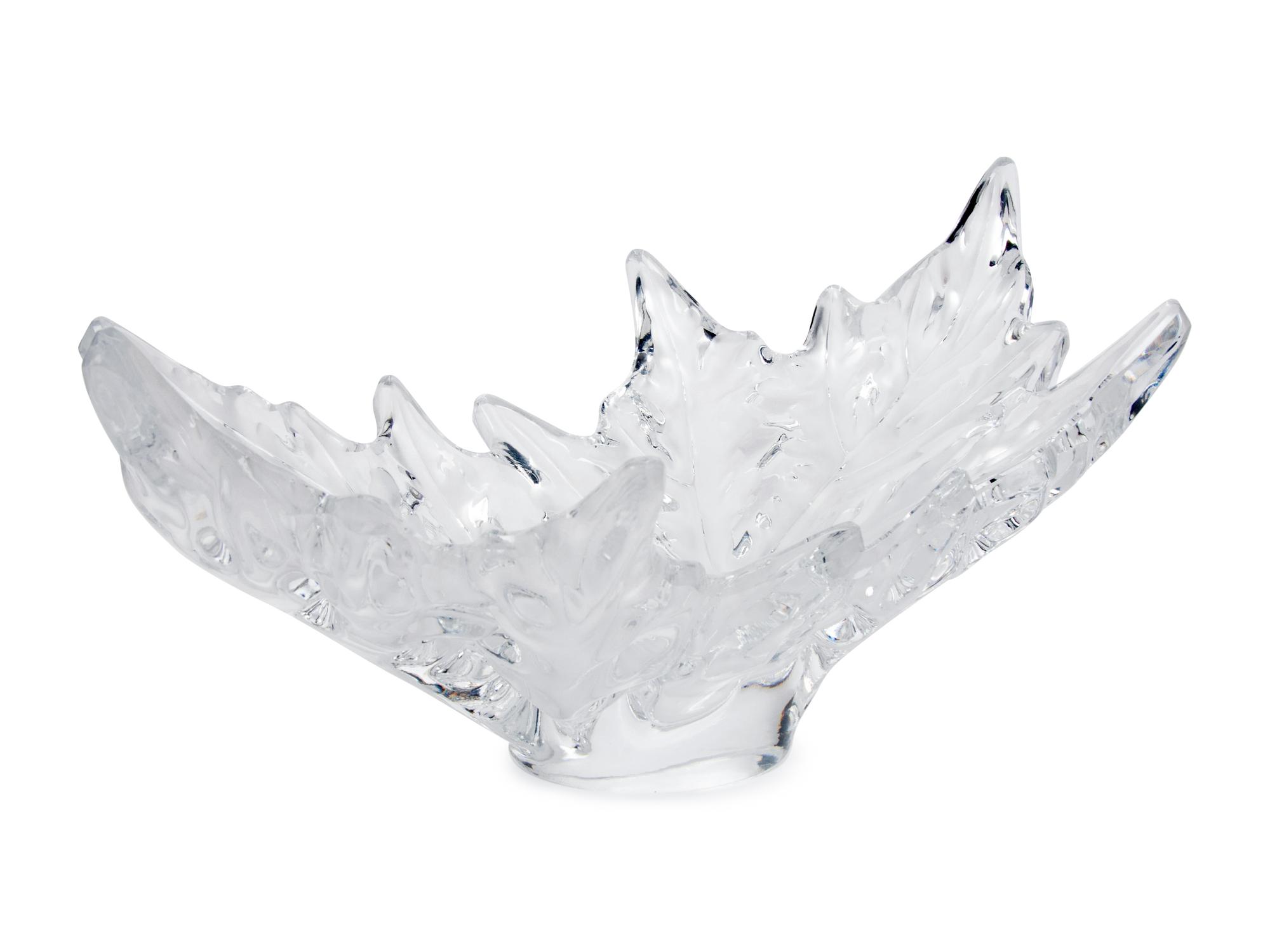 A Lalique Champs Elysées Bowl
