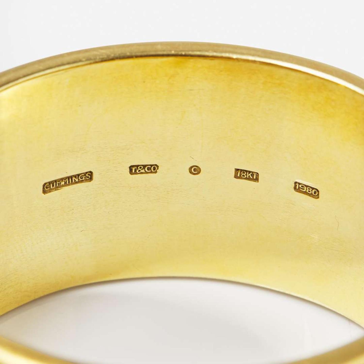 An 18K Yellow Gold Angela Cummings Tiffany & Co. Cuff Bracelet Tiffany & Co, c.1980